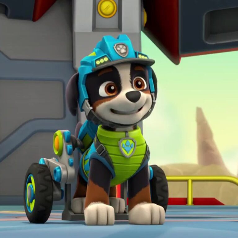 New PAW Patrol Pup Rex Rolls In For Dino-riffic Rescue Mission ...